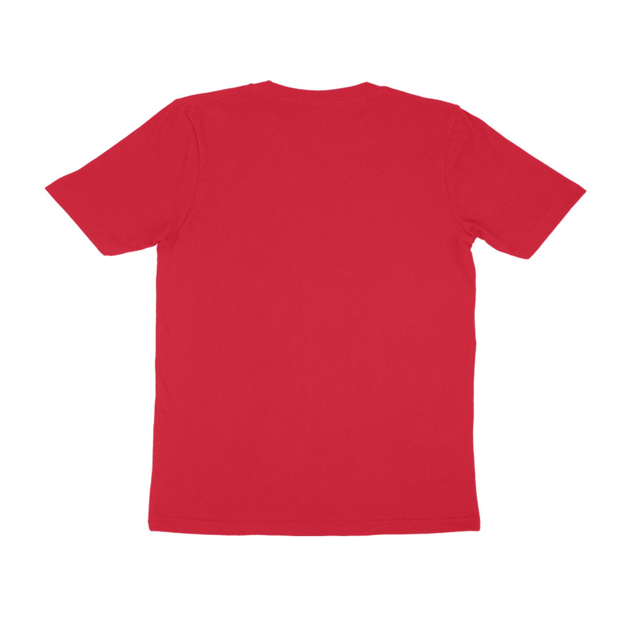 Men's Red Please Graphic Printed T-shirt - Printed Cave