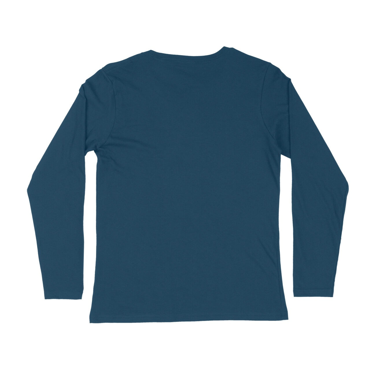 Men's Navy Blue Summer Mode Activated Graphic Printed Full Sleeve T-shirt - Printed Cave