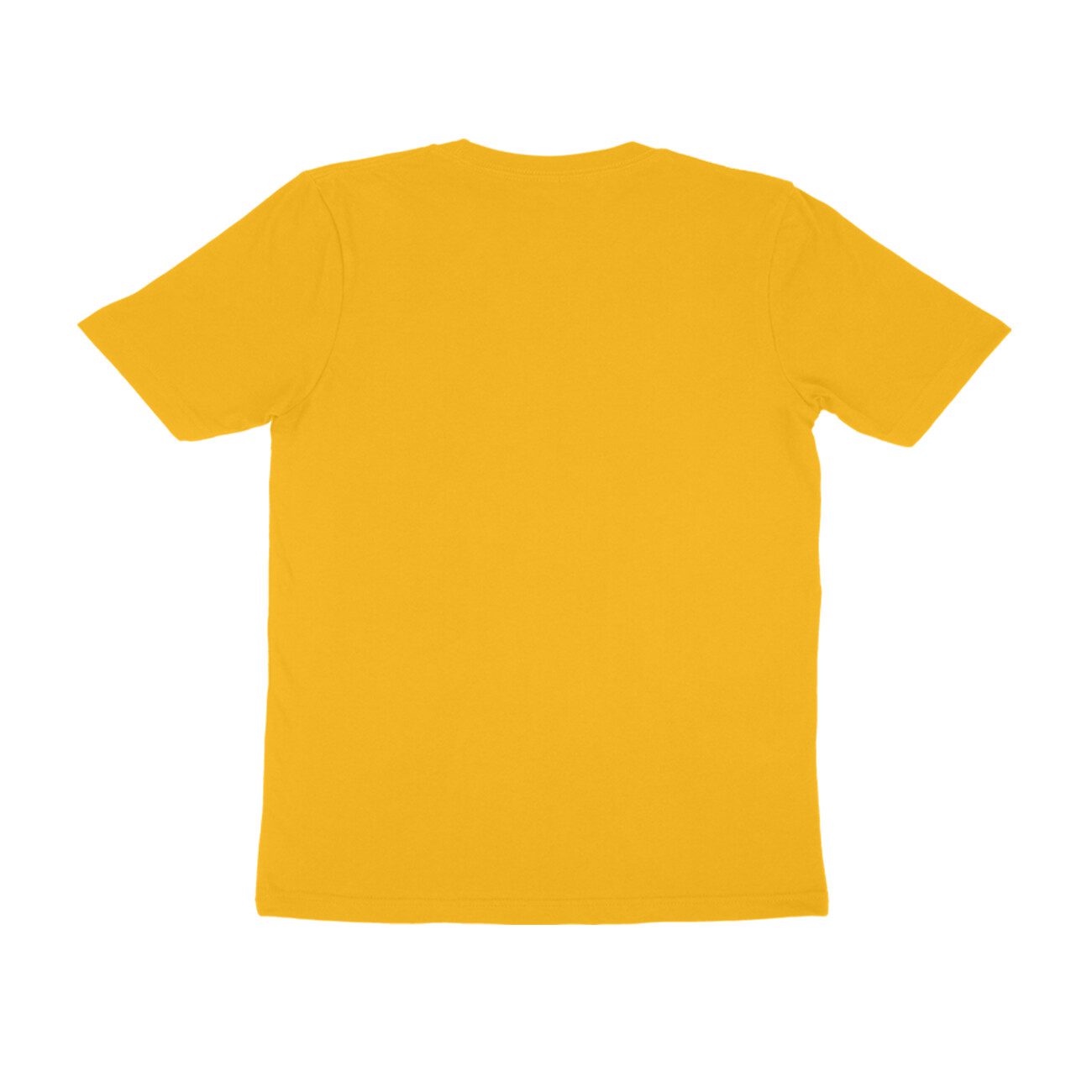 Men's Golden Yellow Brain Is Not Braining Graphic Printed T-shirt - Printed Cave