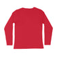 Men's Red Please Graphic Printed Full Sleeve T-shirt - Printed Cave