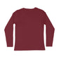 Men's Maroon Brain Is Not Braining Graphic Printed Full Sleeve T-shirt - Printed Cave