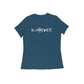 Women's Navy Blue Whatever Graphic Printed T-shirt - Printed Cave