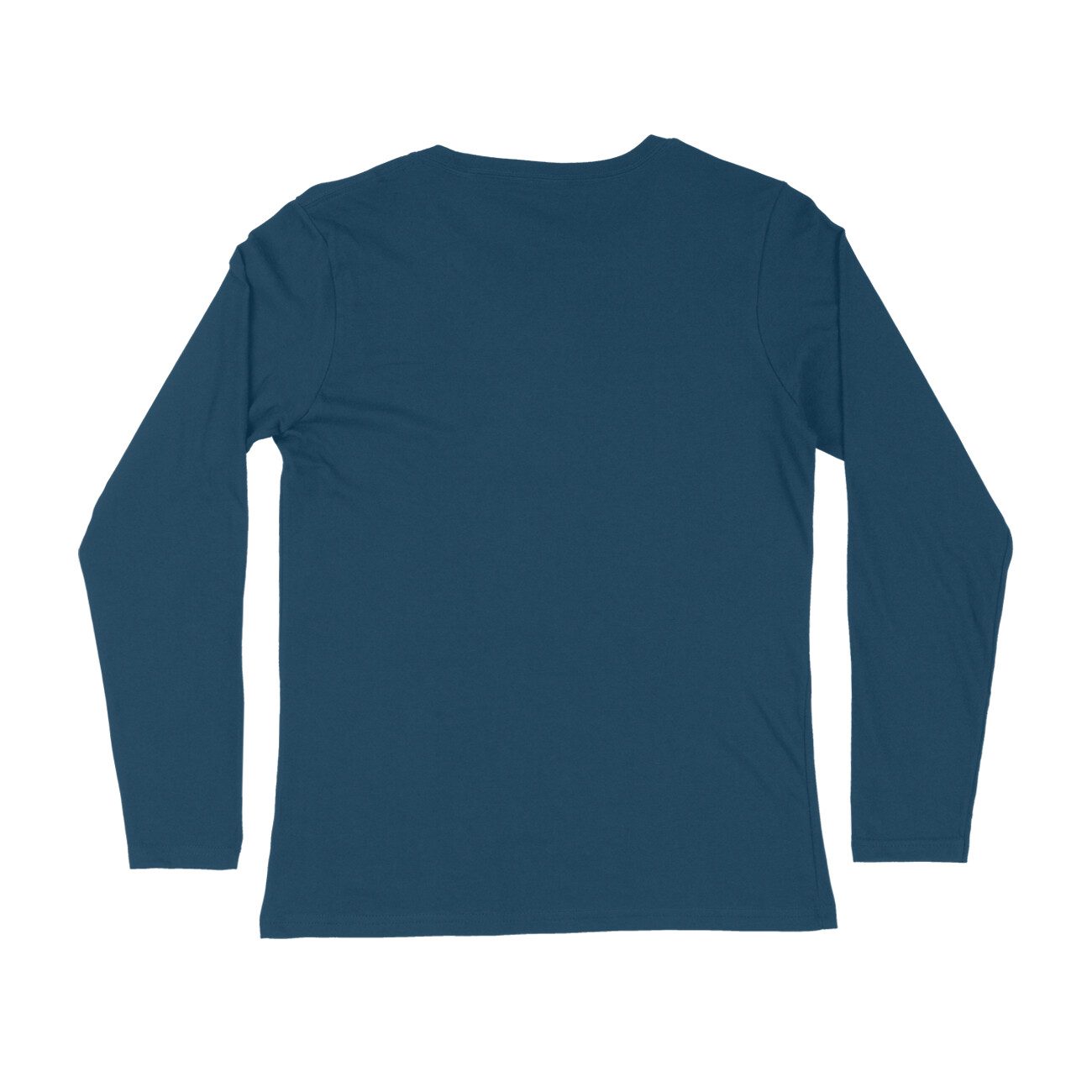 Men's Navy Blue Cricket Mode Activated Graphic Printed Full Sleeve T-shirt - Printed Cave