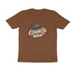 Men's Brown The Super Common Man Graphic Printed T-shirt - Printed Cave