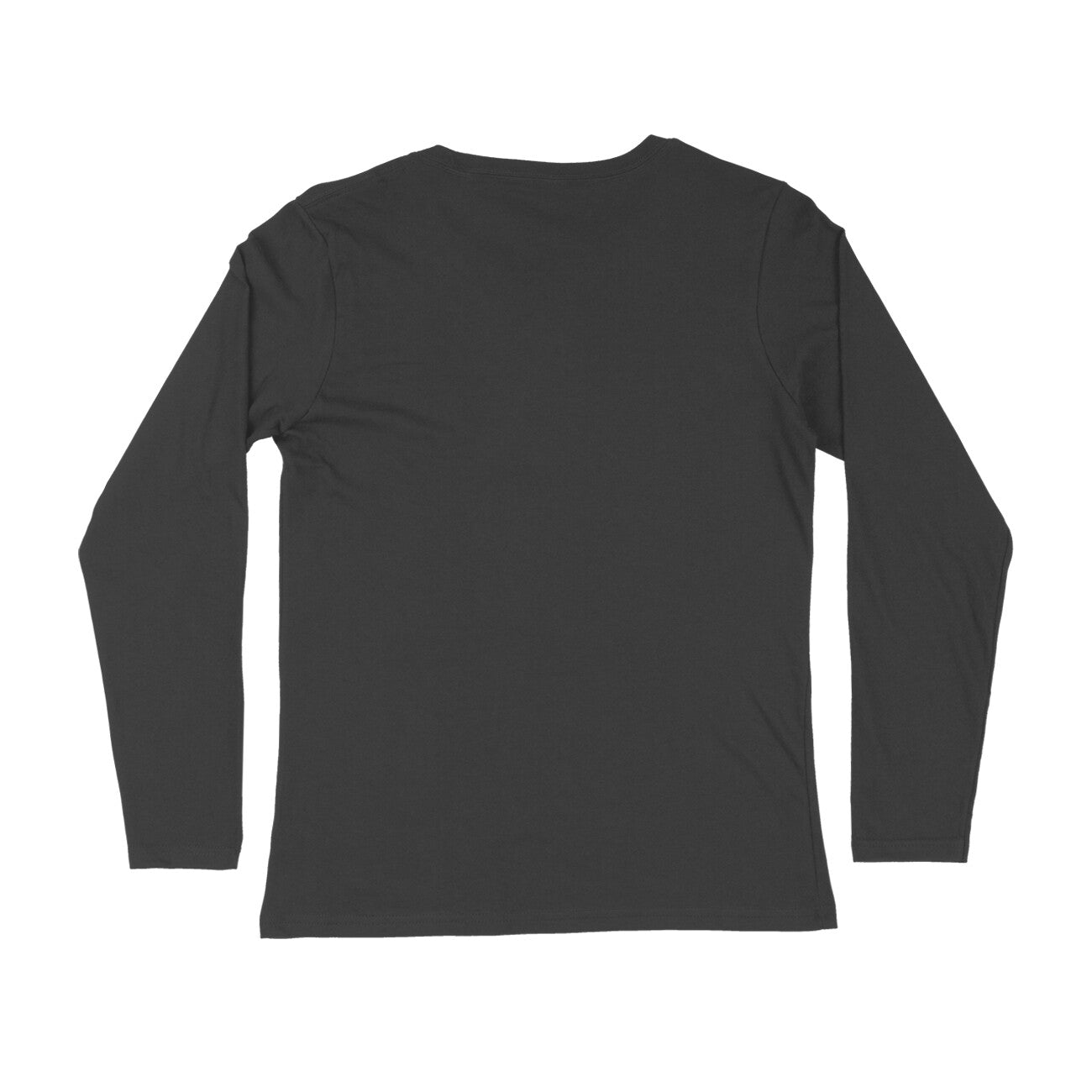 Men's Black Hmm Graphic Printed Full Sleeve T-shirt - Printed Cave