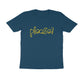 Men's Navy Blue Please Graphic Printed T-shirt - Printed Cave