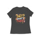 Women's Black Diet What's That Graphic Printed T-shirt - Printed Cave