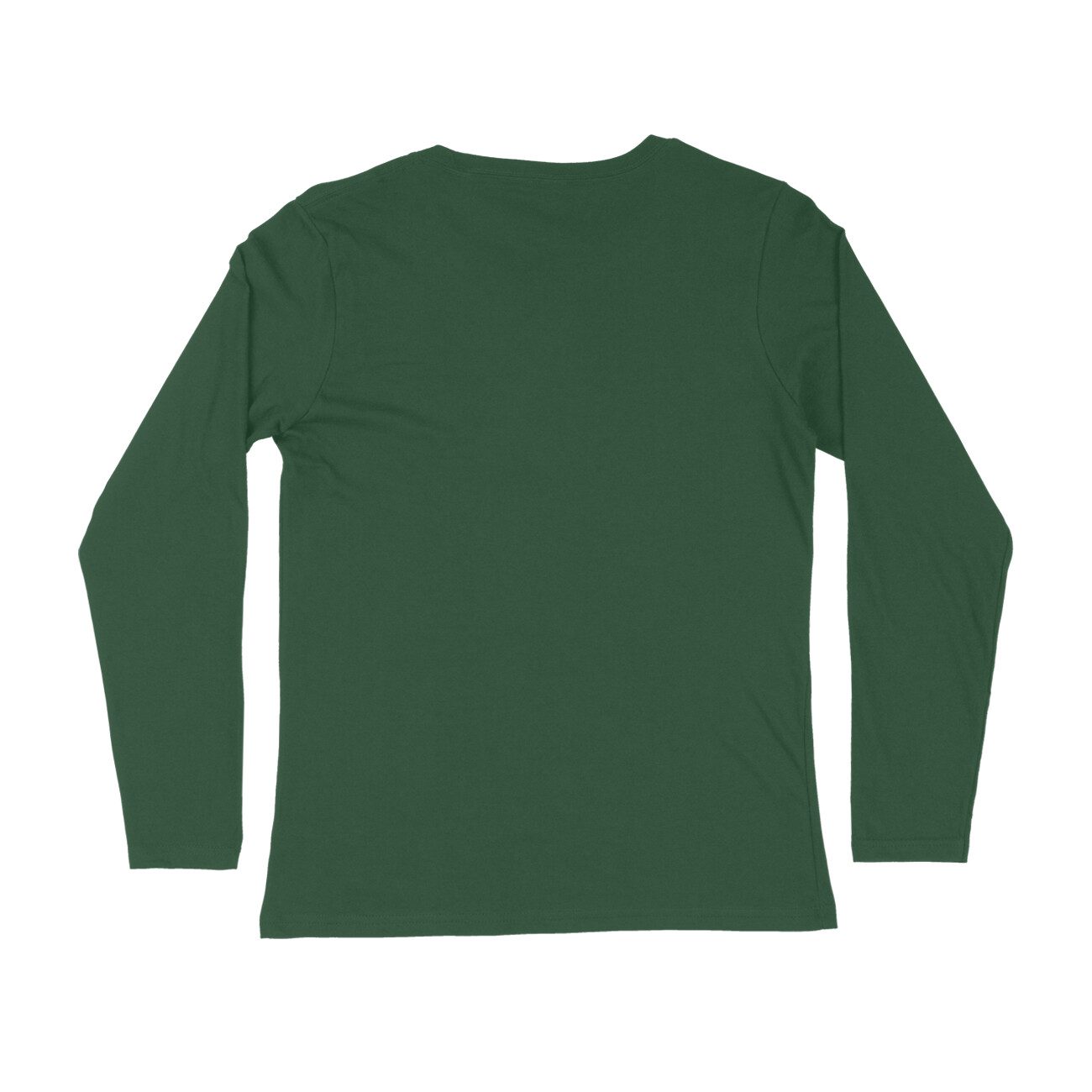 Men's Olive Green Certified Weirdo Graphic Printed Full Sleeve T-shirt - Printed Cave