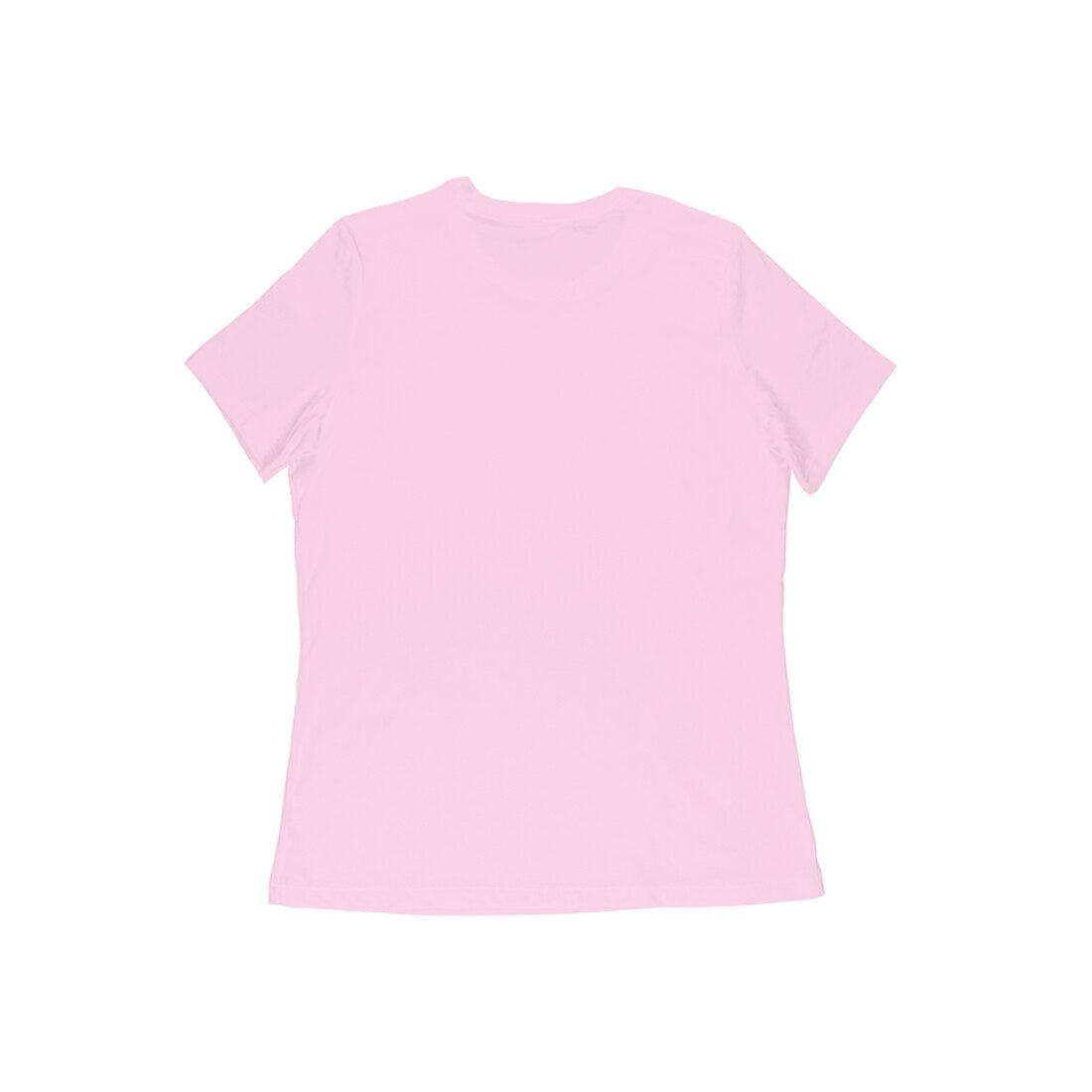 Women's Light Pink Oops Graphic Printed T-shirt - Printed Cave