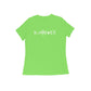 Women's Green Whatever Graphic Printed T-shirt - Printed Cave