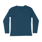 Men's Navy Blue Curse Graphic Printed Full Sleeve T-shirt - Printed Cave