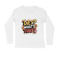 Men's White Diet What's That Graphic Printed Full Sleeve T-shirt - Printed Cave