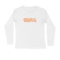 Men's White Curse Graphic Printed Full Sleeve T-shirt - Printed Cave