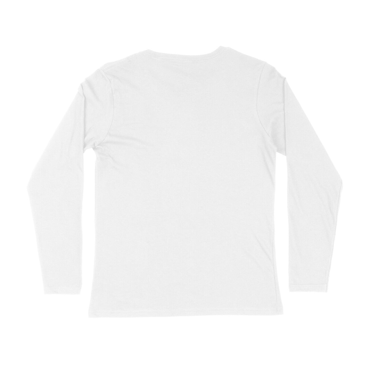 Men's White Summer Mode Activated Graphic Printed Full Sleeve T-shirt - Printed Cave