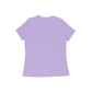Women's Iris Lavender Born to Sleep Graphic Printed T-shirt - Printed Cave
