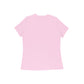 Women's Light Pink Born to Sleep Graphic Printed T-shirt - Printed Cave