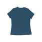 Women's Navy Blue Teleport me to Friday Graphic Printed T-shirt - Printed Cave