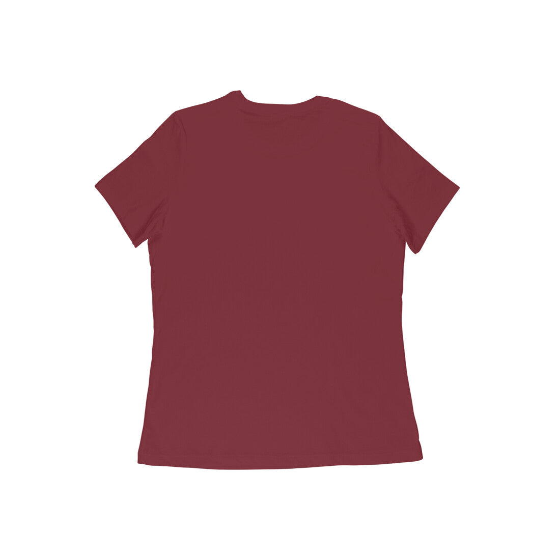 Women's Maroon Priyatamah Graphic Printed T-shirt - Printed Cave