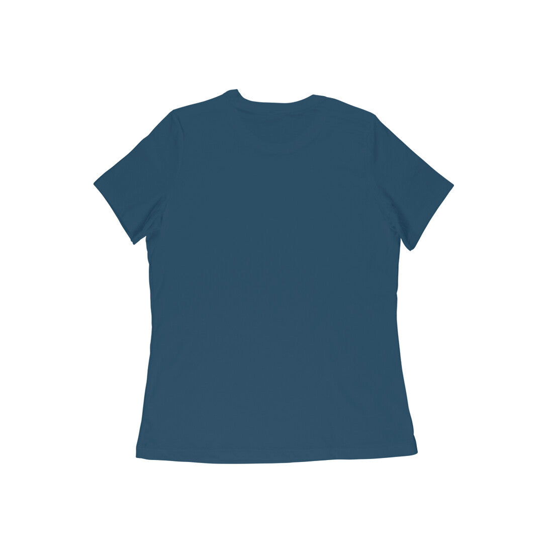 Women's Navy Blue Sanhatih Karyasadhika Graphic Printed T-shirt - Printed Cave