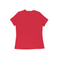 Women's Red Sanhatih Karyasadhika Graphic Printed T-shirt - Printed Cave