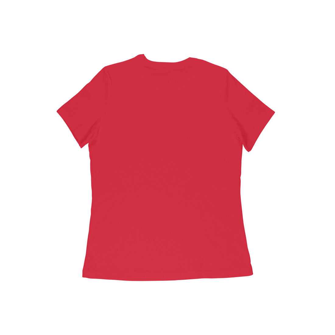 Women's Red Sanhatih Karyasadhika Graphic Printed T-shirt - Printed Cave