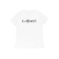 Women's White Whatever Graphic Printed T-shirt - Printed Cave