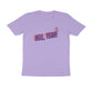 Men's Iris Lavender Hell Yeah Graphic Printed T-shirt - Printed Cave