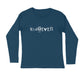 Men's Navy Blue Whatever Graphic Printed Full Sleeve T-shirt - Printed Cave