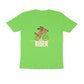 Men's Green Rider Graphic Printed T-shirt - Printed Cave