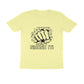Men's Yellow Smash It Graphic Printed T-shirt - Printed Cave