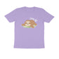 Men's Iris Lavender Lazy AF Graphic Printed T-shirt - Printed Cave