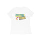 Women's White Professional Overthinker Graphic Printed T-shirt - Printed Cave