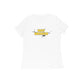 Women's White Not Broken Yet Graphic Printed T-shirt - Printed Cave