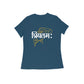 Women's Navy Blue Priyatamah Graphic Printed T-shirt - Printed Cave